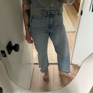 Old navy light wash wide legs jeans